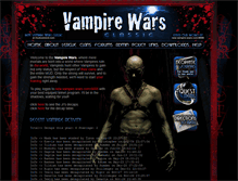 Tablet Screenshot of new.vampire-wars.com